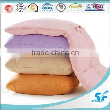 portable cotton polyester pocket cushion insert/blanket cushion/throw