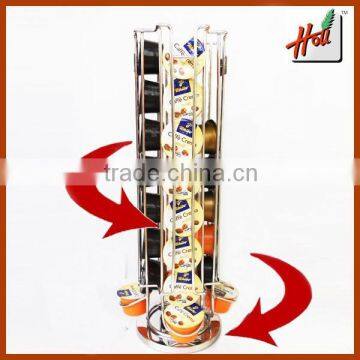 Hot-selling Rotates Coffee Capsule Dispensers for Tchibo Pods HCRC32RT