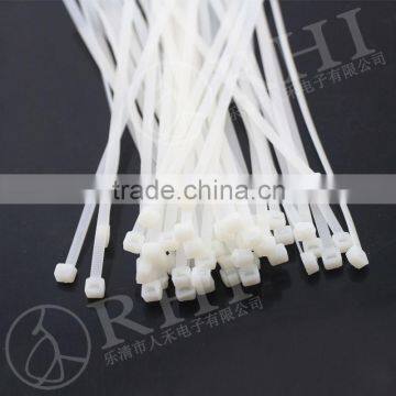 High quality white whether resistant nylon soft cable tie, cable ties( any size can be made)