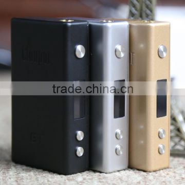 2015 Newest!!!wholesales price and big vapor ecig cloupor GT 80W mod Temp box mod with temperature control small size