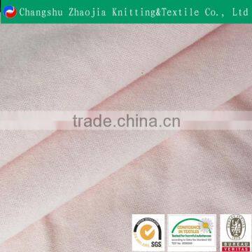 wholesale 100% cotton pink colour Spandex microfiber rib fabric / upholstery fabric