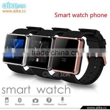 New Arrive Men Women Watch F1 Waterproof Smart Watch Sync Call SMS Facebook Pedometer Sleep Camera Player Anti Lost Smartphone