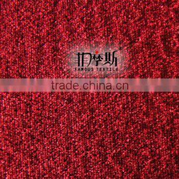 red golden velvet fabric