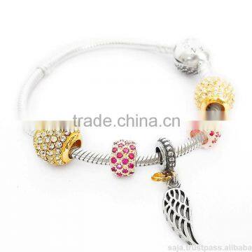 Wholesale 925 Silver charms Bracelet SSCP048