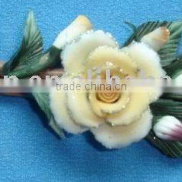 ceramic flower,porcelain flower decoration