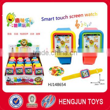 Direct manufacturer candy smart touch screen watch mini interesting toys 16pcs