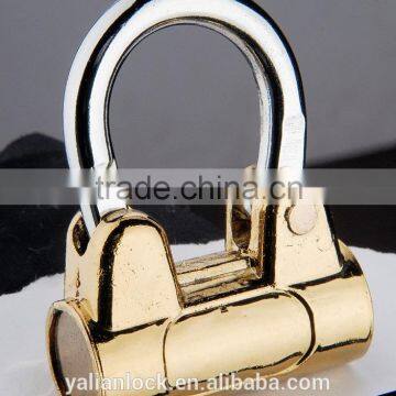 2015 New Design High Polishing Zinc Alloy Ingot Iron Padlock