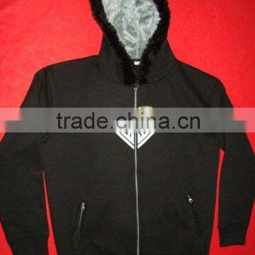 Mens Long Sleeve Full Zipper hoodie