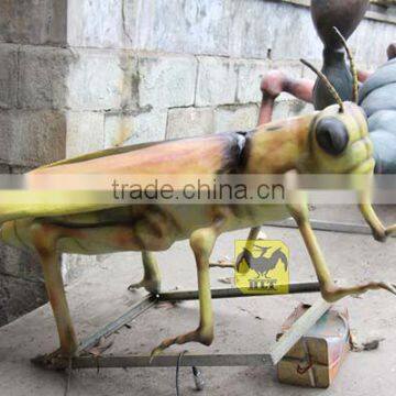 Fiberglass animal in outdoor exhibition