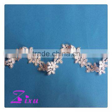 hot selling water soluble austrian embroidery designs flower lace trimming for clothing                        
                                                                                Supplier's Choice