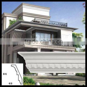 outdoor use waterproof anti-ultraviolet polyurethane cornice Mouldings house architectural design