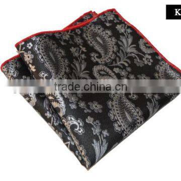 Wholesale High Quality Men Silk Printing Pocket Square , Polyester Printing Pocket Square photo-3