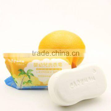 Pure Vegetable Oil Skin Smooth Solid Form Baby Antibacterial Laundry Bar Soap photo-3