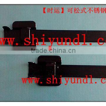 stainless steel epoxy coated cable tie-Releasable Type