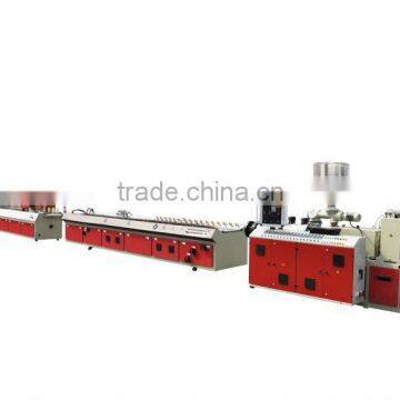 wpc profile extrusion line