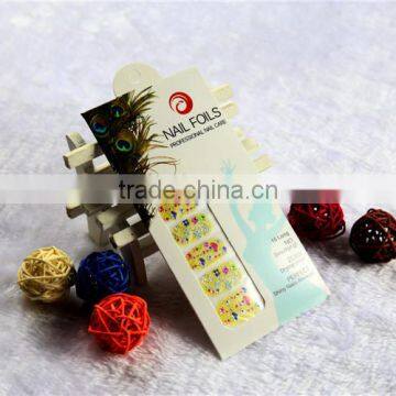 2015 fashinable nail polish sticker with factoty price