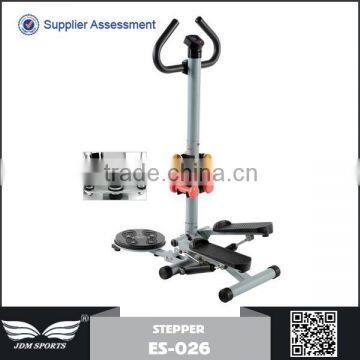 Exercise Stepper with Handlebar and Twist&Waist Board