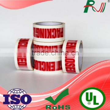 Reinforced best quality single side adhesive colorful bopp tape for packing