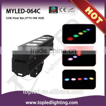 52W 5pcs tri-in-1 RGB led stage lighting indoor stage