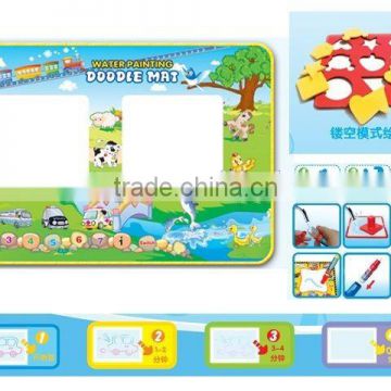 recycled drawing mat baby water carpet with music WJ3101189