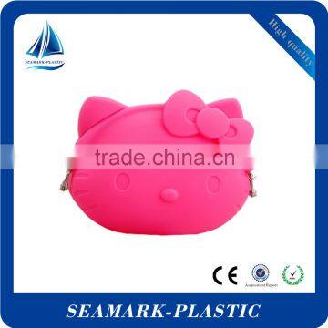 2016 bulk cheap promotional funny silicone coin purse maker in China