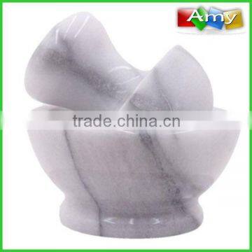 White Marble Mortar And Pestle