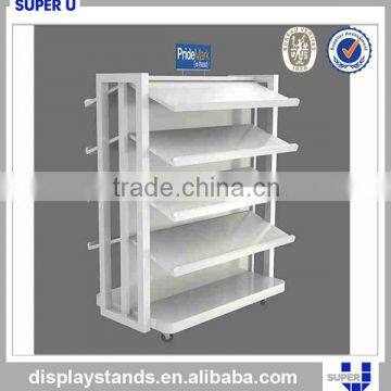 Multifunction Wooden Bookshop Tablet Display Stand photo-3