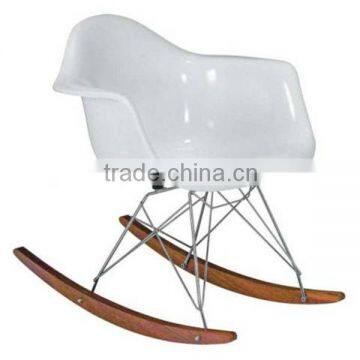 Plastic rocking chair with metal leg /chair for kids