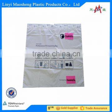 black plastic garbage bag/trash bag HDPE can liner