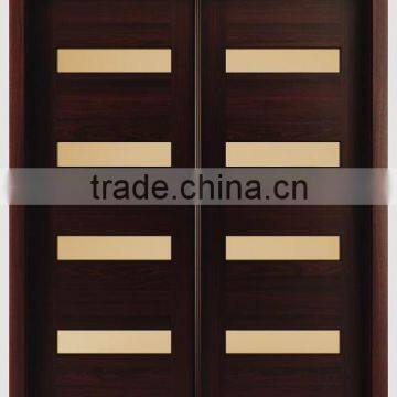 Mahogany Modern Solid Wood Exterior Doors, Modern Entry Door