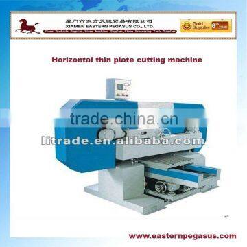 Horizontal thin plate cutting machine for cutting thin tile