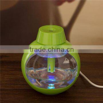 2016 Glass Mini Usb Humidifier With Changeable Led Light Supplier's Choice