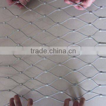 Flexible stainless steel bird netting/zoo mesh