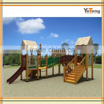 CE GS Certificated Children outdoor Wooden Playground amusement Park playground