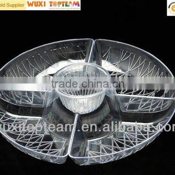 Plastic Round Tray Plastic Food Tray
