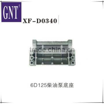 Excavator fuel filter head SEAT for 6D125