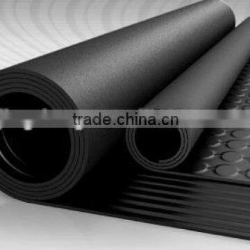 3mm high quality automotive Round dot rubber flooring/anti slip rubber flooring