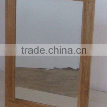 Solid Oak Frame Wall Mirror