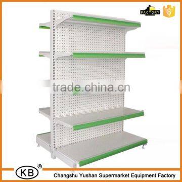 retail shop double side shelf storage