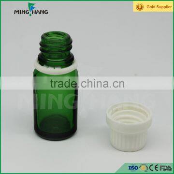 wholesale green glass dropper bottle