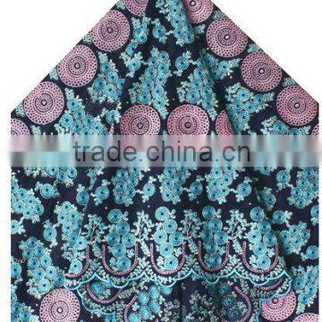 2013 African Swiss Voile Lace Fabric,100% Cotton Lace