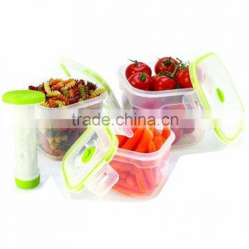 3pcs vacuum food storage container GL9513-B