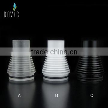 low price colorful wide bore delrin drip tip wholesale