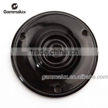 E27 Ceramic Ceiling Rose Light Holder, Light Pink Braided Electric Wire photo-3