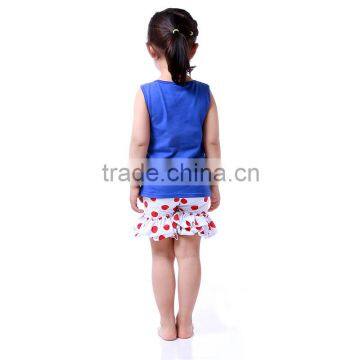 Kids T-shirt Wholesale Boutique Kaiya Custom Organic Cotton Tank Top Print photo-3