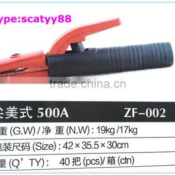 Cheap price American Type Welding Electrode Holder 500A