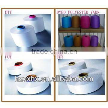 polyester fiber semi dull polyester yarn yarn for socks production