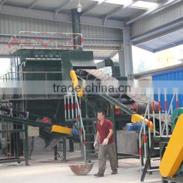 Have good quality product of scrap steel shredder line