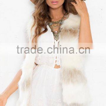 Stay Super Warm and Cosy Throughout Winter Faux Fur Vest Winter Vest for Woman photo-6