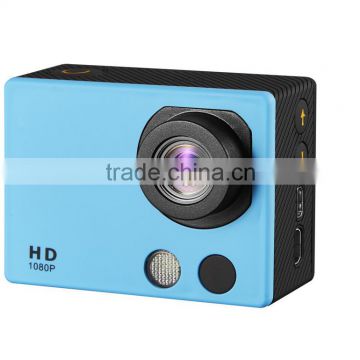 FHD 1080P 2inch touch screen Waterproof sport action camera car dvr